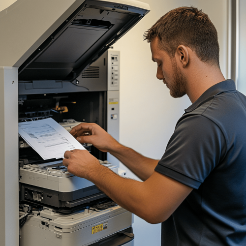 Instalace MPS tiskárny/kopírky u zákazníka, cena orintační