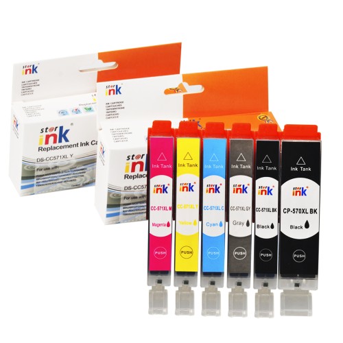 Starink sada náplní PGI-570XL Bk / CLI-571XL Bk/C/M/Y pro tiskárny Canon