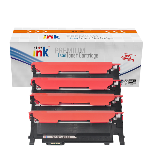 Starink sada tonerů CLT-P406C K + C/M/Y pro tiskárny Samsung